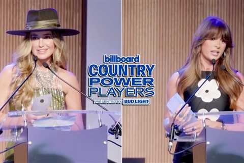 Lainey Wilson Presents Ella Langley With the Rising Star Award | Country Power Players 2025