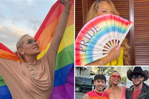 Celebrities Celebrating Pride: Mariah Carey, Paris Hilton, Yolanda Hadid