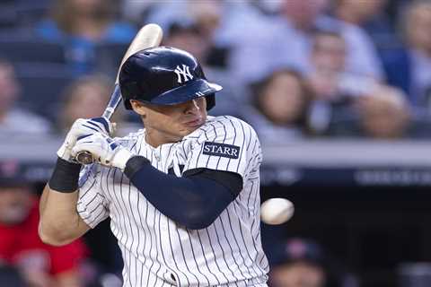 Yankees play it safe with Anthony Volpe lineup decision one day after hit by pitch