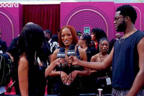 Keke Palmer Teases Her Upcoming Visual Album & More | BET Awards 2025