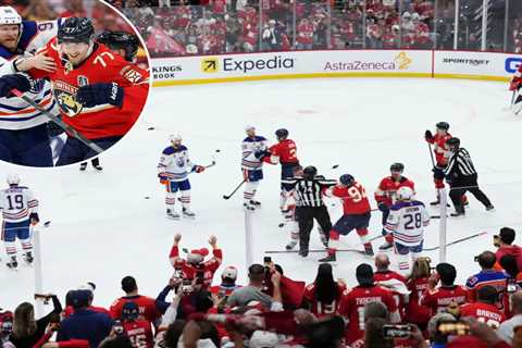 Panthers-Oilers Game 3 ends in chaos as Florida takes series lead in Stanley Cup Final