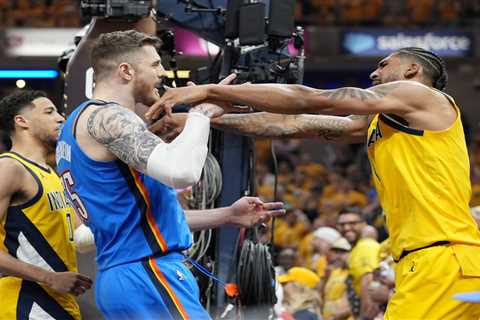 Obi Toppin, Isaiah Hartenstein hit with technicals after scuffle in tense NBA Finals moment