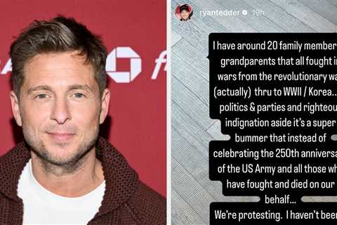 Ryan Tedder From OneRepublic Just Made A Terrible Take On The No Kings Protests And Donald Trump's..