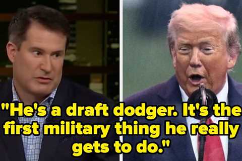He's A Draft Dodger — This Former Marine DID NOT Hold Back When Asked About Trump's Military Parade
