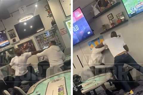 NFL Legend Adrian Peterson Gets In Fistfight W/ Poker Player After Dispute Over Cards