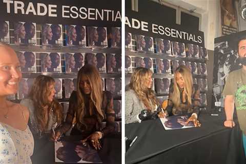 Miley Cyrus & Naomi Campbell Ignore Fans at Meet and Greet, On Video