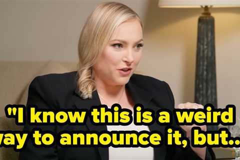 Meghan McCain Just Revealed She’s Pregnant In A Weird Way, And Those Are Her Own Words