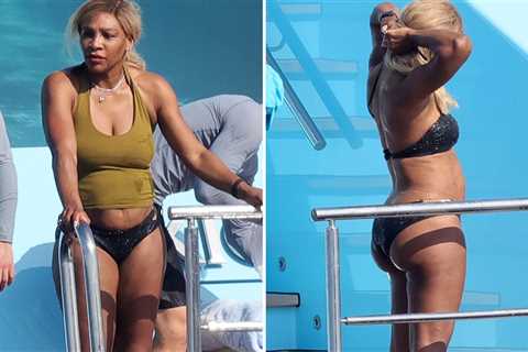 Serena Williams Shows Off Bikini Bod On Yacht With Family