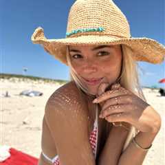 Livvy Dunne goes to the Hamptons for Fourth of July beach weekend