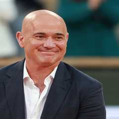 Andre Agassi snaps at commentator over celebrity questions in awkward Wimbledon moment