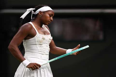 Coco Gauff ‘mentally overwhelmed’ before shock first-round Wimbledon exit
