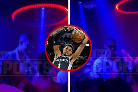 Victor Wembanyama Parties At Tokyo Club During Vacation