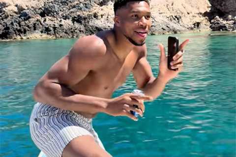 Unbothered Giannis Antetokounmpo parties in Greece with Bucks future unclear