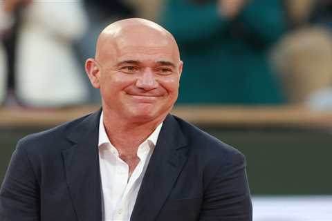 Andre Agassi snaps at commentator over celebrity questions in awkward Wimbledon moment