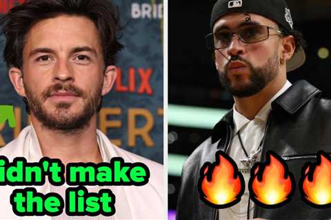 People Are Divided Over This 50 Hottest Men Of All Time List, And I'm Curious If You Agree Or Not