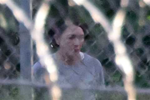 Ghislaine Maxwell Breaks a Sweat Exercising at Florida Prison, on Camera