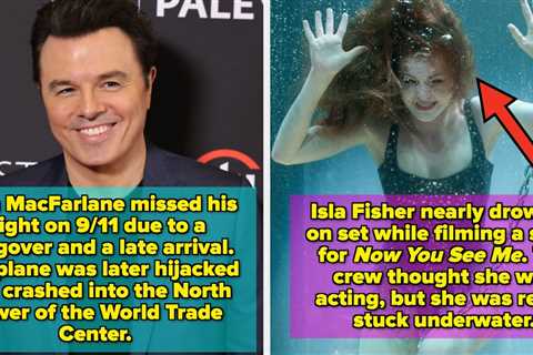 13 Celebrities Who Had Very, Very Close Brushes With Death, And They All Sound Extremely Terrifying