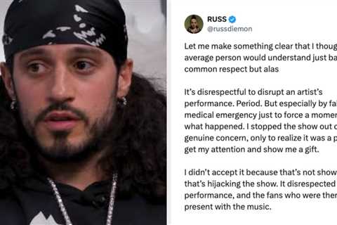 After Backlash For Seemingly Not Accepting An Indigenous Necklace From A Fan, Rapper Russ Responded ..