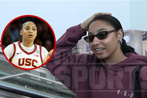 JuJu Watkins Dodges Jayden Daniels Dating Question