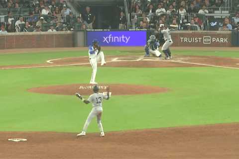 Yankees’ Jazz Chisholm’s pitching signals lead to spat with Braves’ Eddie Perez