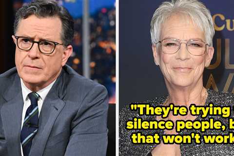 After Stephen Colbert's Talk Show Was Canceled, Jimmy Kimmel, Bernie Sanders, And More Angry Celebs ..
