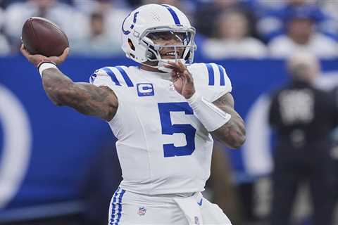 Colts make clear this isn’t make-or-break season for Anthony Richardson