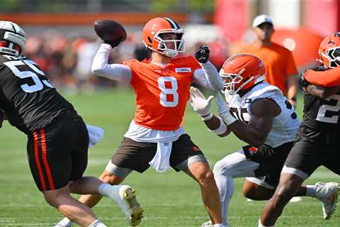 Kenny Pickett ‘very much involved’ in Browns’ QB competition despite injury