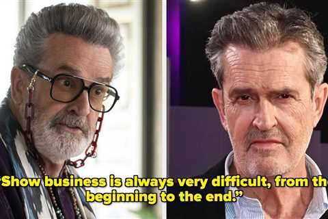 “Emily In Paris” Guest Star Rupert Everett Said He “Was In Bed For Two Weeks” After He Was “Fired”..