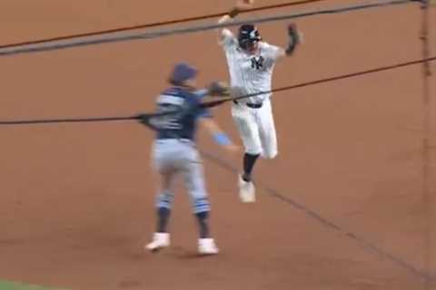 Austin Wells’ brutal blunder costs Yankees in ninth after Anthony Volpe’s dramatic homer