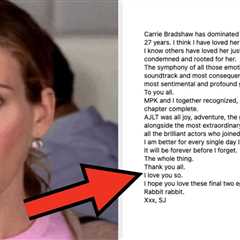 Sarah Jessica Parker Just Got Totally Honest About Why She Recognized That It's Time To End And..