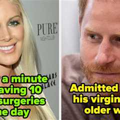 37 Celebs Who Confessed Shocking Secrets That Range From Losing Their Virginity To Straight-Up..