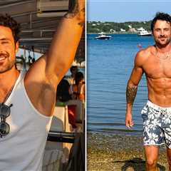 Dylan Efron Flaunts Rippling Muscles in Series of Hamptons Pics