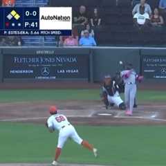 Mariners’ Victor Robles suspended 10 games for wild bat-throwing incident in minors