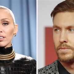 Calvin Harris Addressed Secret Feud Rumors With Miley Cyrus After Removing Her From His Song