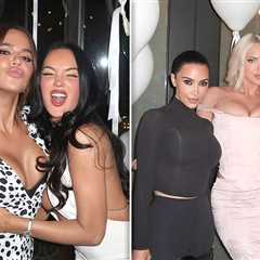 Khloe Kardashian Wears Glamorous, Body-Hugging Look For Pal's Birthday