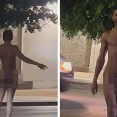 Lil Nas X Strips Down Nude Before Arrest, See Video
