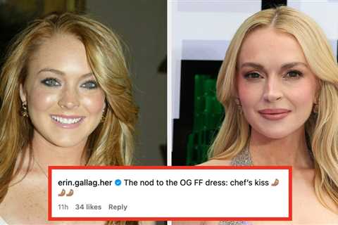 People Are Calling Lindsay Lohan’s Stylist A “Genius” After Seeing The Way Her Latest Red Carpet..