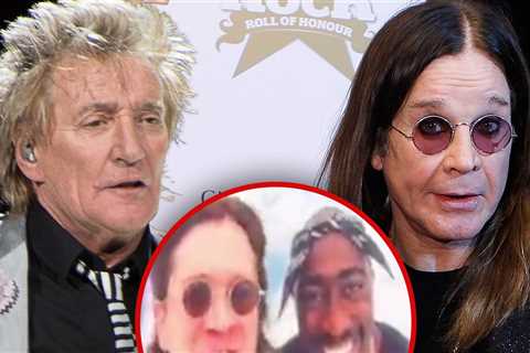 Rod Stewart Showcases Bizarre A.I. Ozzy Osbourne Tribute Video at Concert
