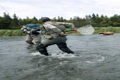 Kraken forward John Hayden, mascot Buoy charged by grizzly bear while Alaska fishing in wild scene