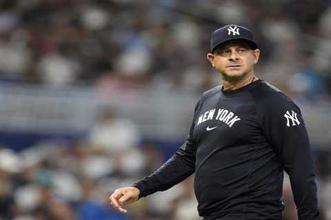Aaron Boone’s tone shift shows just how dire Yankees’ situation is now
