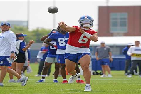 This is just the first step toward Jaxson Dart’s ultimate Giants dream