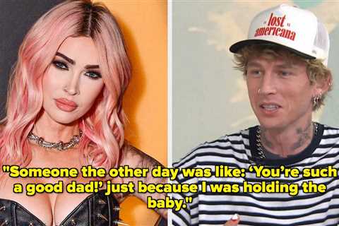 Machine Gun Kelly Just Revealed That Megan Fox Was Left “Fuming” When Someone Said He Was “Such A..
