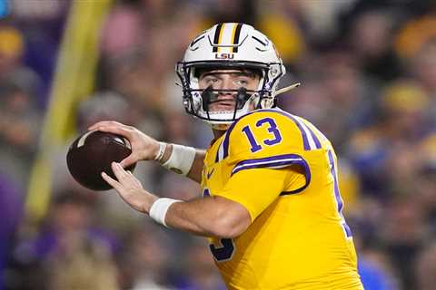LSU coach Brian Kelly sets record straight on Garrett Nussmeier’s injury amid online rumors