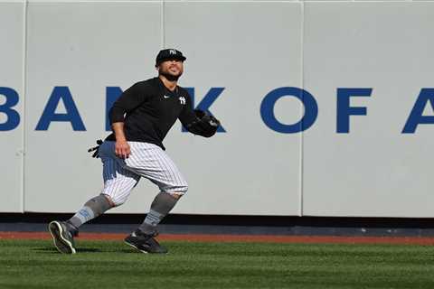 Yankees’ Giancarlo Stanton prepping for first outfield assignment in nearly two years