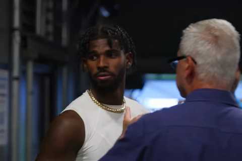 Shedeur Sanders confronts Browns beat reporter over ‘negative stuff’ after stellar preseason debut
