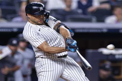 Giancarlo Stanton rewards Aaron Boone’s faith with big night in second straight game in right field