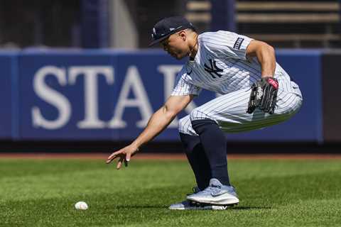 Yankees’ Giancarlo Stanton out of lineup again after ‘little tougher’ recovery from outfield return