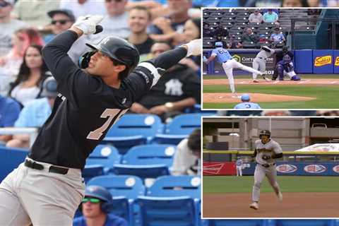 Yankees’ Spencer Jones hits a 443-foot home run as Triple-A hot streak continues