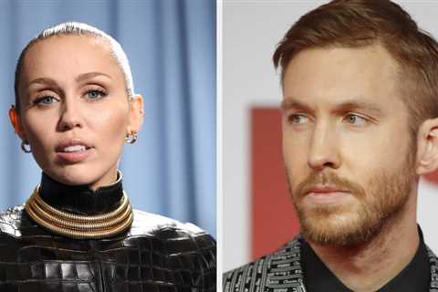 Calvin Harris Addressed Secret Feud Rumors With Miley Cyrus After Removing Her From His Song