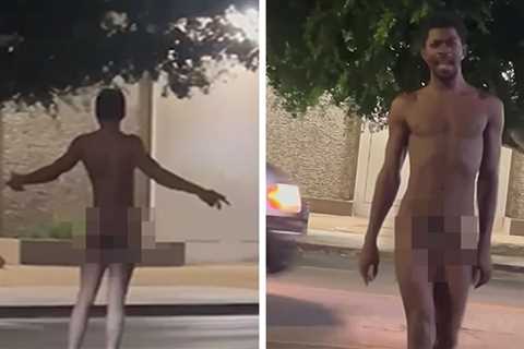 Lil Nas X Strips Down Nude Before Arrest, See Video